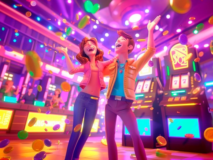 Kontrol bet dan Auto Spin – mudah diakses dari interface mobile Fitur Auto Spin dan pengaturan bet di slot Hacksaw Gaming padi77